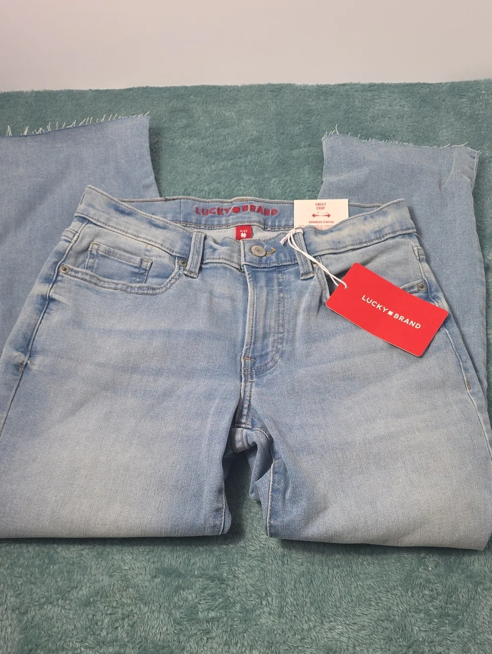 Lucky Brand Light Blue Mid-Rise Women's Jeans - Picture 1 of 8